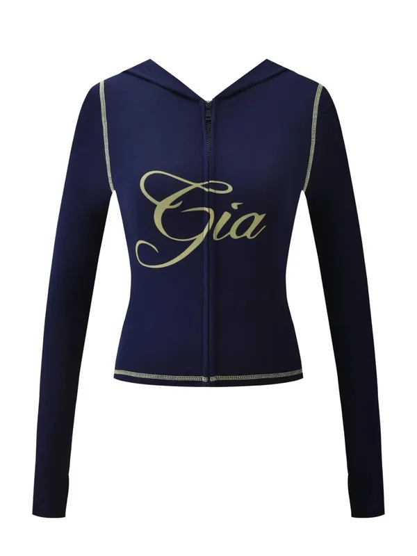I AM GIA Blare Hoodie Navy Small NWT IN PACKAGE - Image 5