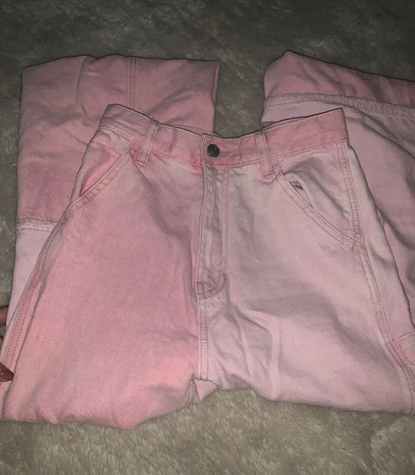 PacSun Pink Cargo Pants - Image 3