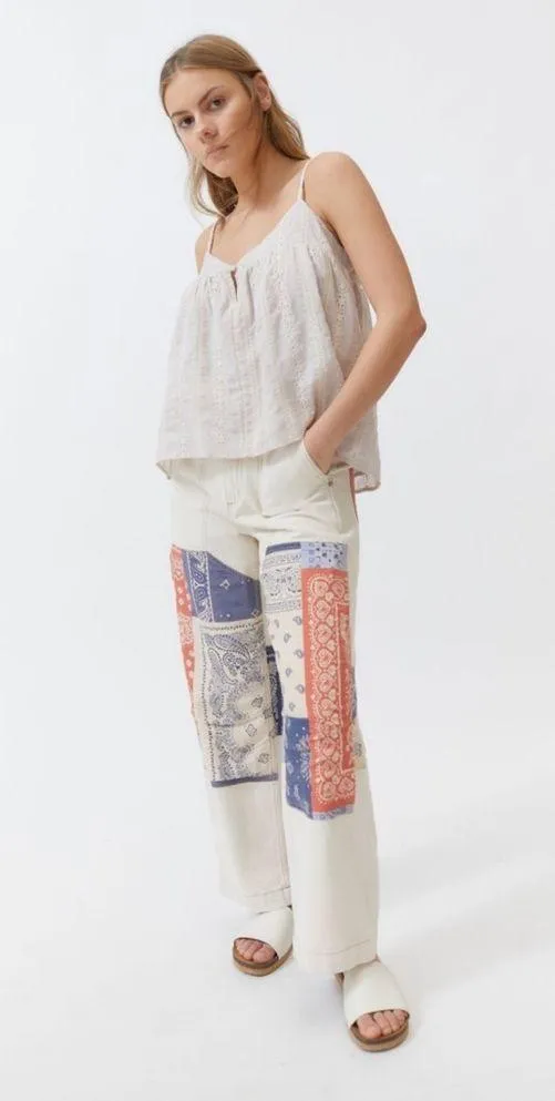 Dress Forum Eyelet Tank Top - Image 4