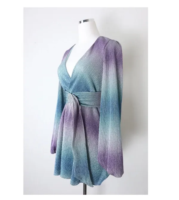 Show Me Your Mumu Karis Ombre Mini Dress - Image 3