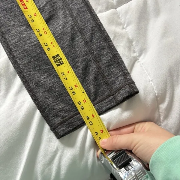 Athleta Revelation Heathered Gray Yoga Leggings Womens Size‎ Small Activewear - Image 3