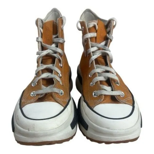 Converse Run Star Legacy CX Hi Top Shoe Women 8 Men 6.5 Monarch/Black/Egret - Image 3