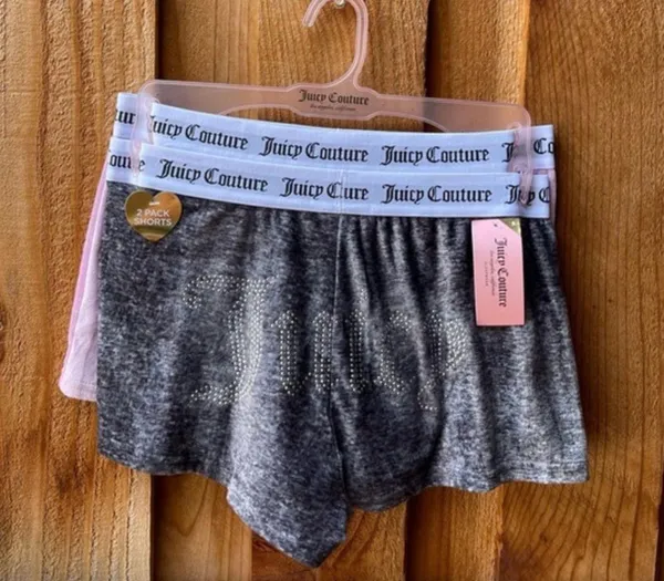 Juicy Couture 2PCK Velour Sleep Shorts - Image 5