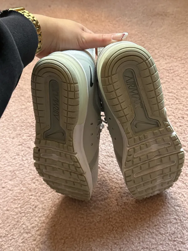 Nike Light Blue Air Max Shoes - Image 4