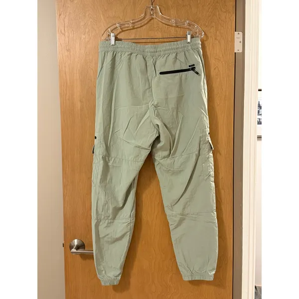 PacSun Relaxed Jogger Cargo Pants Sage Green Utility Streetwear XL - Image 2