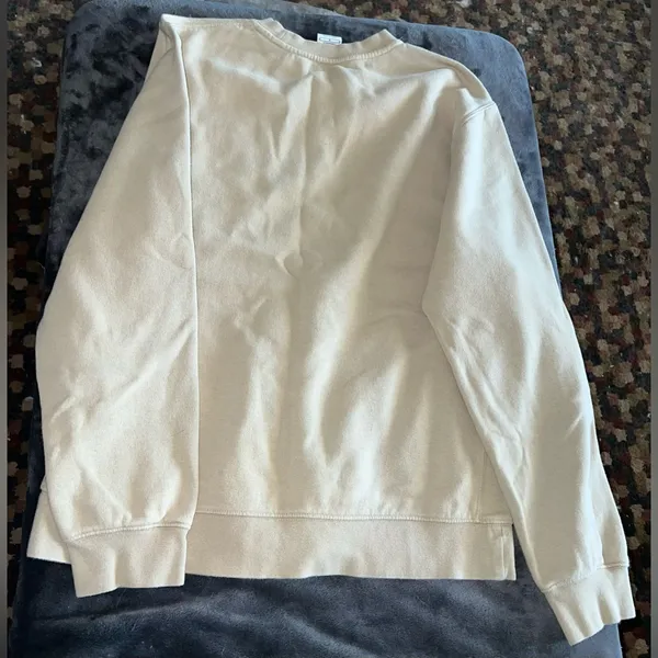 Nike Crewneck Sweatshirt in Tan Size Medium - Image 3