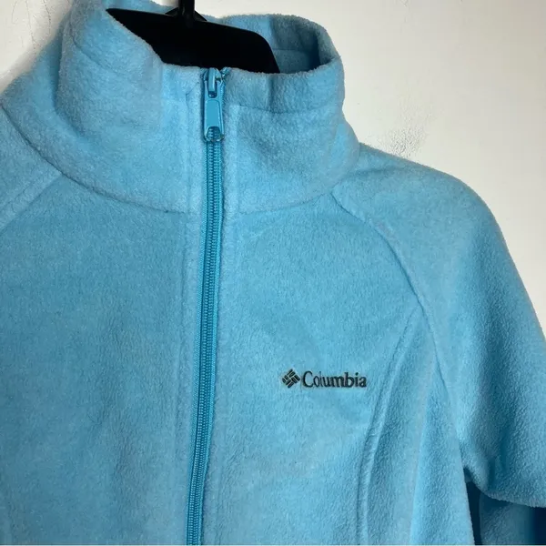 Columbia blue fleece jacket size‎ small - Image 2