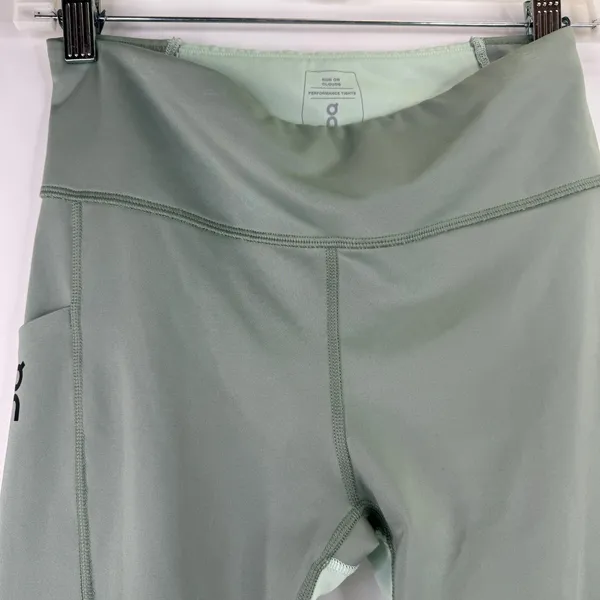On Cloud OC Women's Performance Tights Leggings Moss Creek Size XS - Image 2