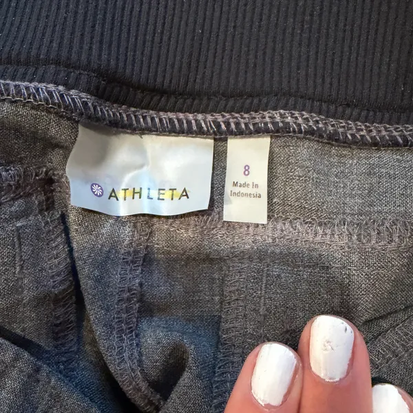 Athleta Midtown Trouser Pants Wool blend Grey - Image 6