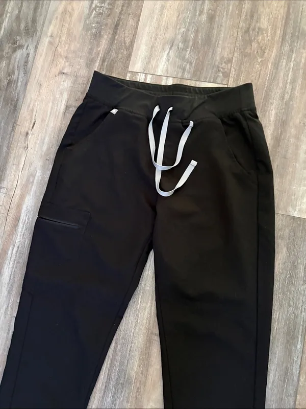 Figs Black Jogger Scrubs small - Image 6