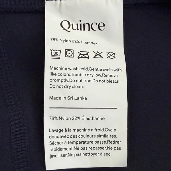 Quince Ultra-Form Tennis Skort Womens XL Deep Navy Athletic Golf Active Skirt - Image 7