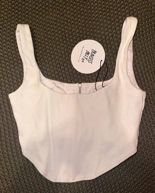 Princess Polly Kaeshia Ribbed Bustier Top - Image 3