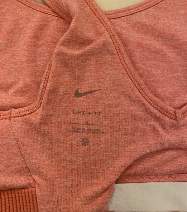 Nike Pink Sports Bra - Image 3