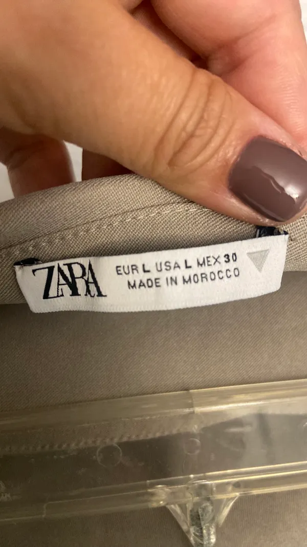 ZARA Runched Strapless Top - Image 7