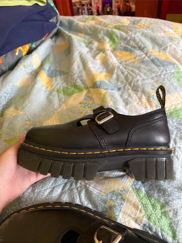 Dr. Martens Women's Audrick T-Bar Platform Mary Janes Woman’s Size 8 - Image 7