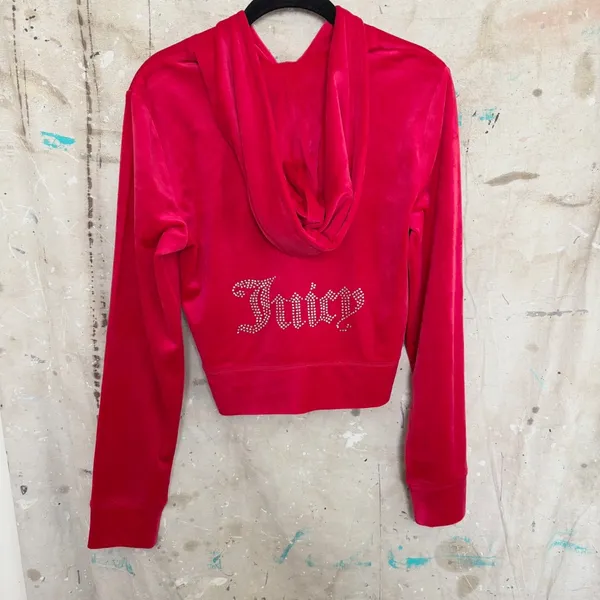 Juicy Couture Velour Flash Red Tracksuit - Image 5