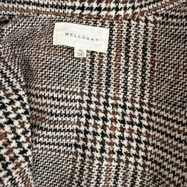 MELLODAY Notch Collar Coat - Image 5
