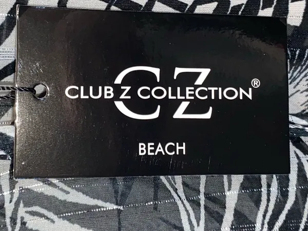 Club Z Wide Leg Beach Pant Sheer Cover Up Resortwear vacation poolside - Image 10