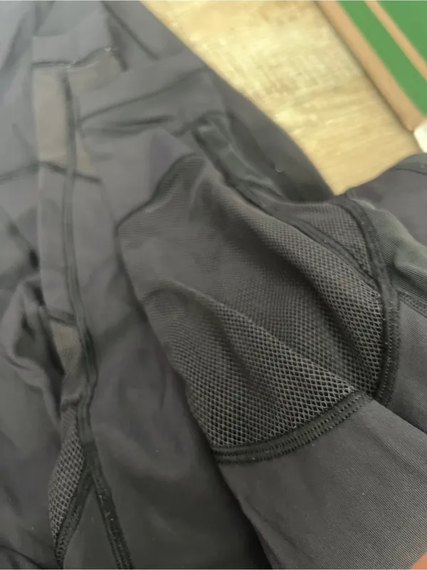 Lululemon Black Mesh-Panel High-Waist Leggings - Image 10
