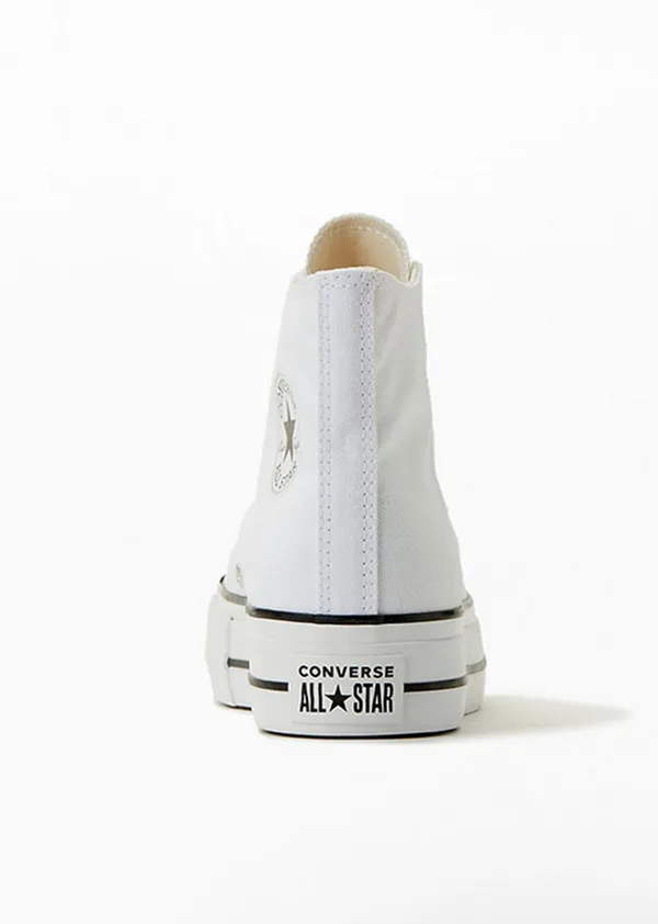 White Platform Converse 10.5  - Image 2