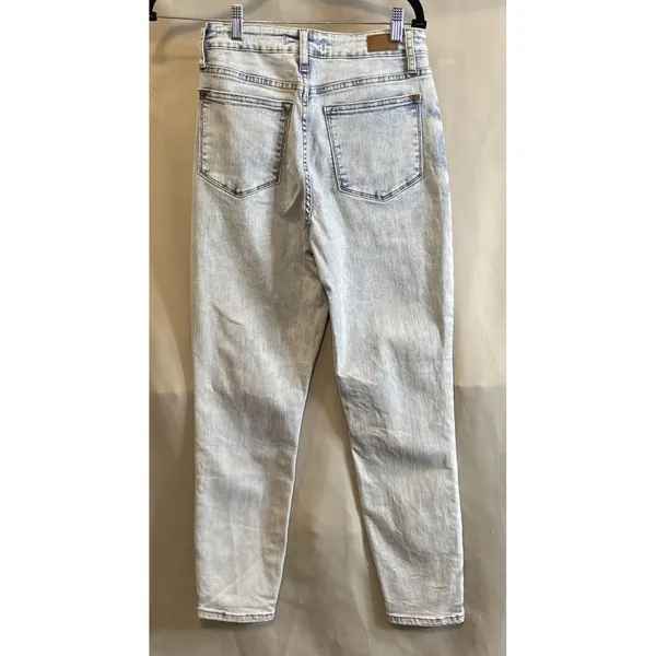 Judy Blue Womens 3/26 Slim Fit Jeans Light Acid Wash JB88241 High‎ Rise Preppy - Image 3