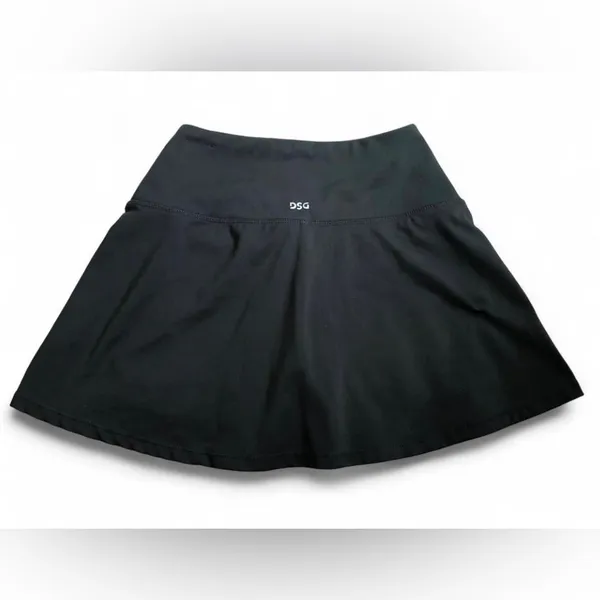DSG Women's Performance Skort Skirt Black Mid-Rise Built-in-Shorts Size XS - Image 3