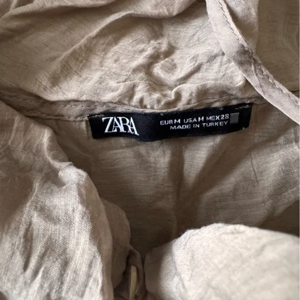 ZARA Sheer Ruffled‎ Cami - Image 4