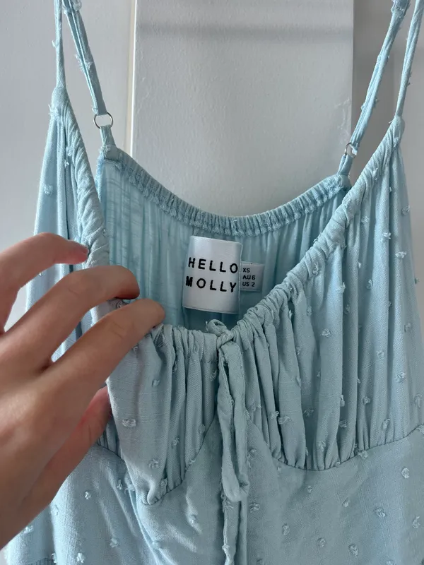 Hello Molly Blue Maxi Dress - Image 6