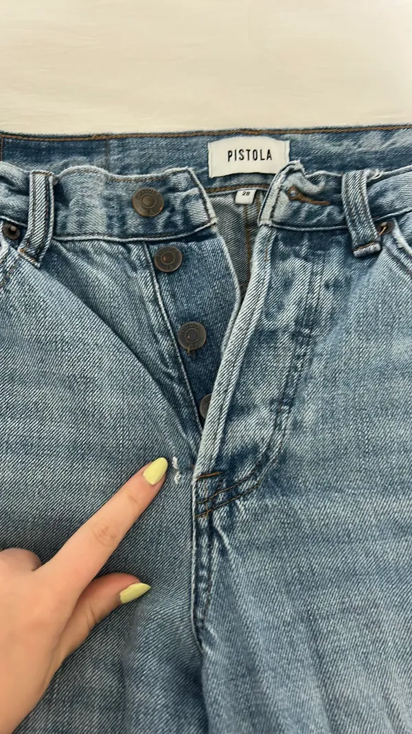 Pistola High-Rise Straight Jeans - Image 2