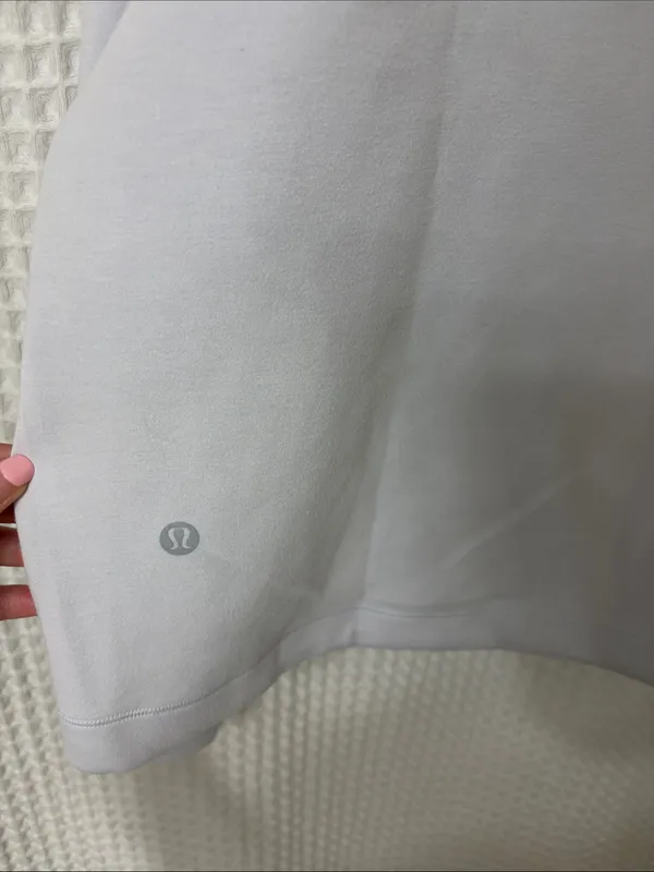 Lululemon AirWrap Modal Crew Long Sleeve Top, Alpine White, Size 16 - Image 11