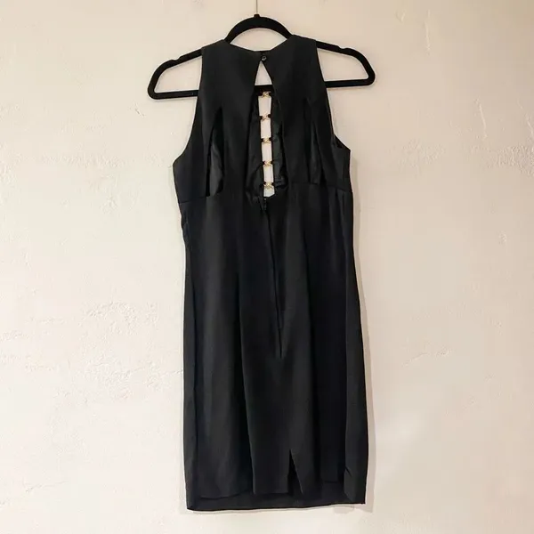 Gunne Sax Jessica McClintock Vintage 90’s Mini Dress in Black Size 9/10 - Image 2