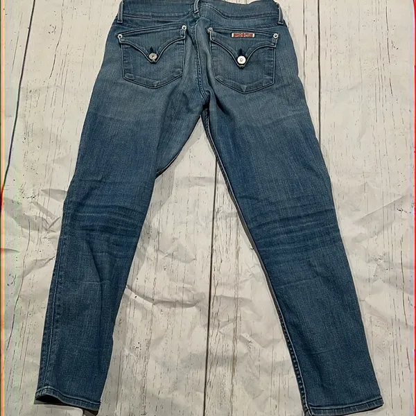 Hudson blue cropped jeans - Image 3