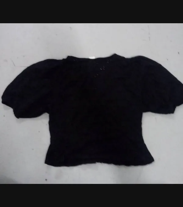 Knitted Ladies' Petite Cardigan in Black By H&M - Image 3