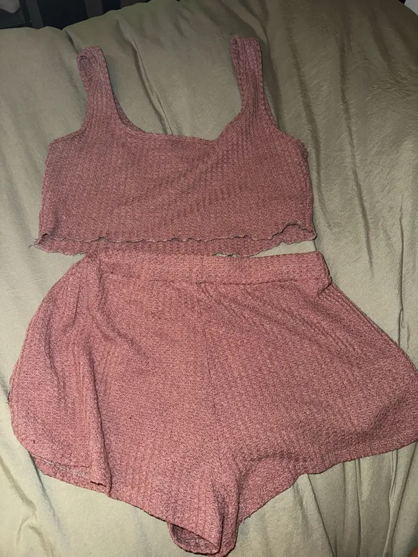 SheIn SCALLOPED SLEEP SET - Image 4