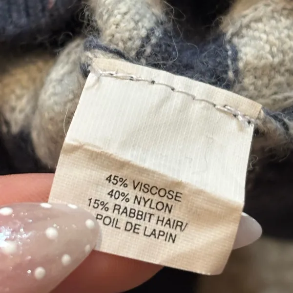 Abercrombie & Fitch Y2K Rabbit Hair Sweater - Image 3