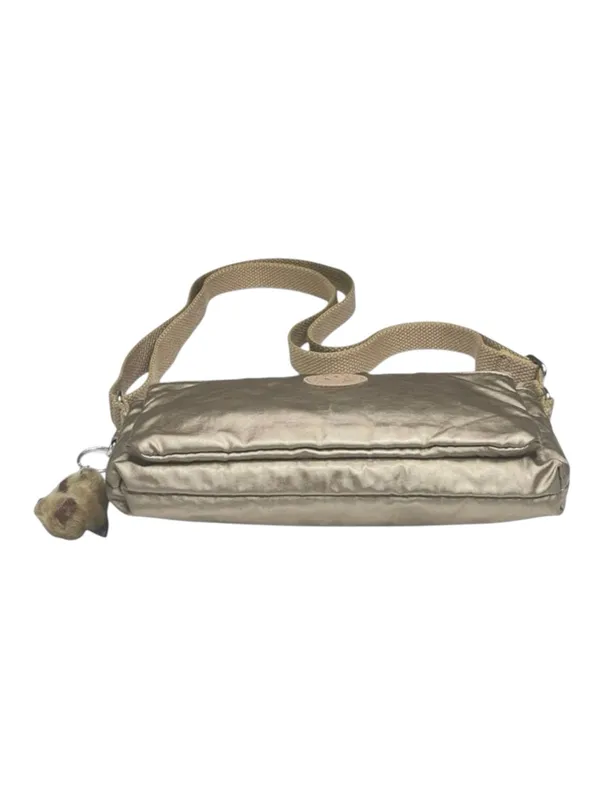 Kipling ✪ Eve Lightweight Crossbody Handbag Bag ✪ Monkey Keychain ✪ Metal Gold - Image 7