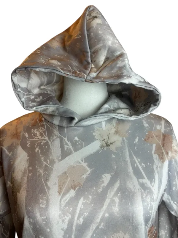 Camouflage Hoodie Gray - Image 6