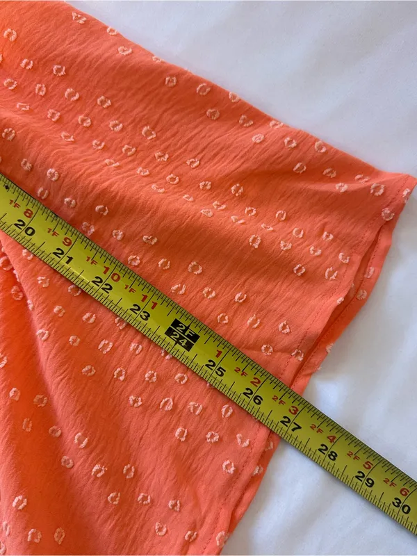 Bright Orange Ruffle - Image 6
