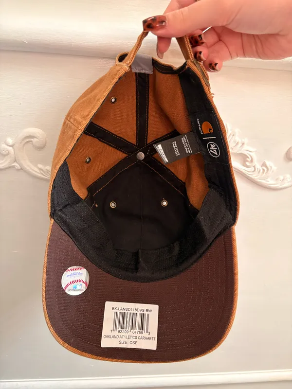 Men's Athletics Carhartt x '47 Brown Clean Up Adjustable Hat - Image 2