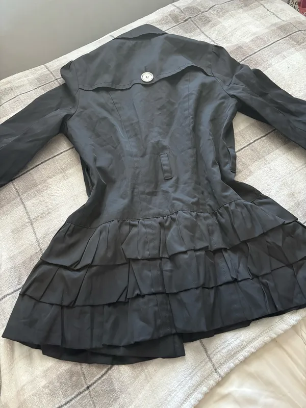 SOLD ON POSHAMRK!! Black Double-Breasted Express Peacoat - Image 3