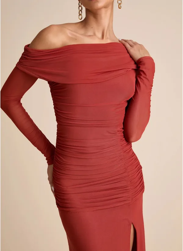 One shoulder maxi dress - Image 3