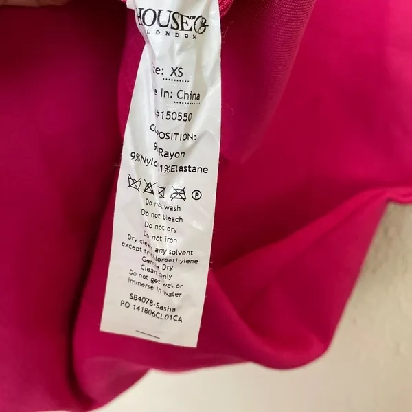 House of CB “Sasha” Hot Pink Midi Bandage Dress‎ NWOT size XS - Image 15