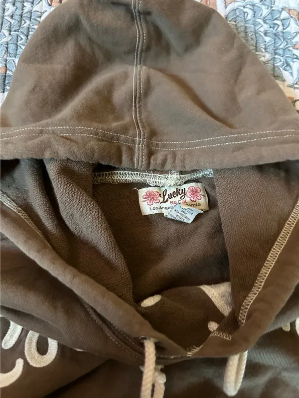 Lucky Brand Short Sleeve Hoodie - Image 2