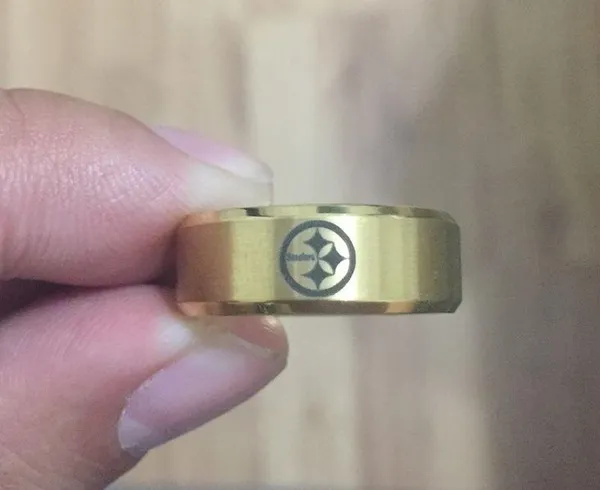 Gold Pittsburgh Steelers Ring - Image 3