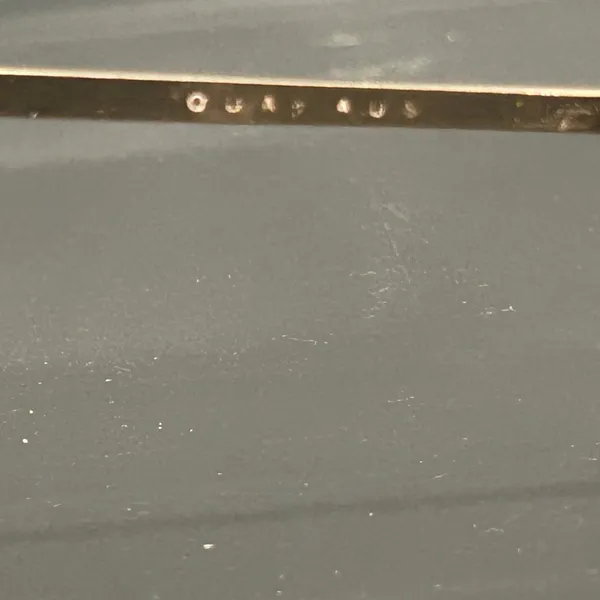 Quay Australia Gold Black Frameless Sunglasses - Image 5