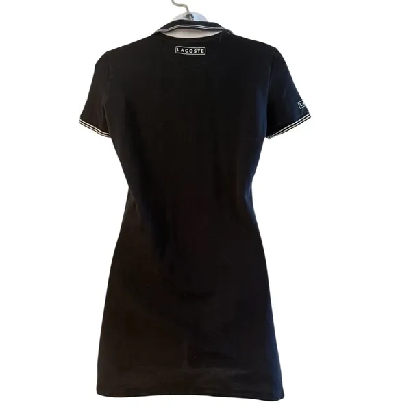 Lacoste Navy Blue France Golf Polo Dress - Image 2