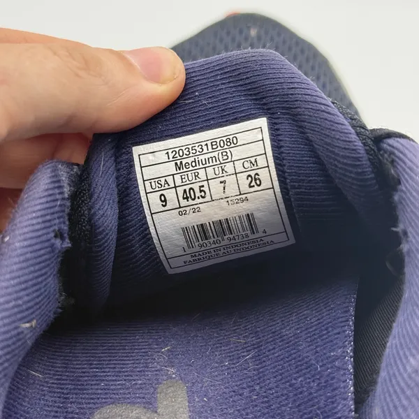 Brooks Adrenaline‎ GTS 22 Running Shoes Womens 9 Navy Purple Pink Athletic Snkr - Image 13