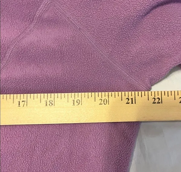 Ll bean light purple pullover fleece size medium - Image 6