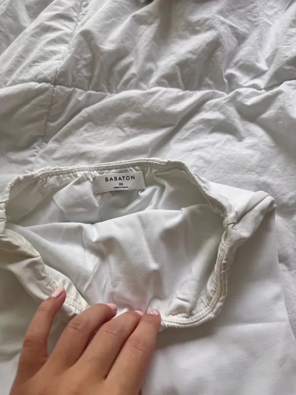 Aritzia White Bodysuit - Image 2