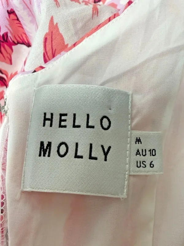 Hello Molly Sweetest Kind Pink Floral Mini Dress - Image 8